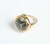 GOLD RING WATCH