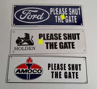 Enamel Signs