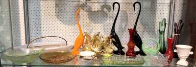 Retro Pottery & Glass