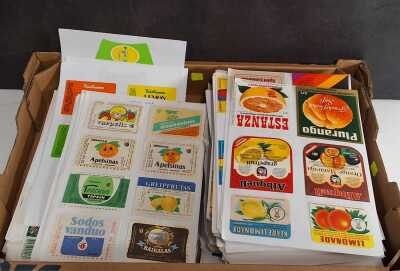 Vintage Drink Labels