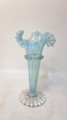 Glass Trumpet Vase