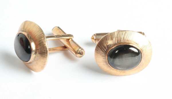 GOLD CUFFLINKS