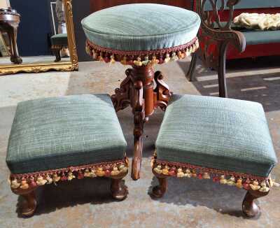 Piano Stool And Rests