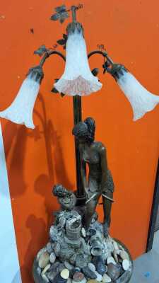 Water Feature Pedestal Light