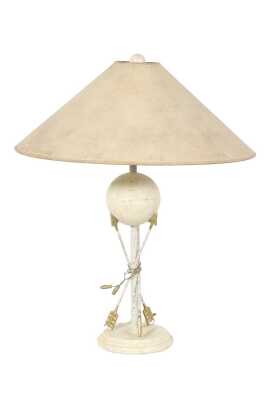 Travertine Table Lamp