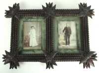 FOLK ART PICTURE FRAME