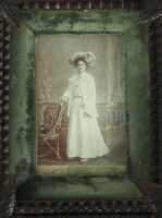 FOLK ART PICTURE FRAME - 3