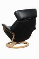 PAIR OF NORDIC 99 RECLINER CHAIRS & FOOT STOOLS - 3