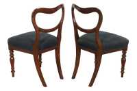 SET OF MAHOGANY DINING CHAIRS - 3