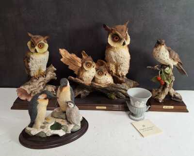 Bird Statues