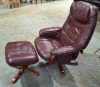 RECLINER AND STOOL