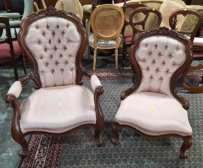 Grandmother And Grandfather Chairs