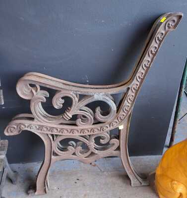 Cast Iron Bench Ends