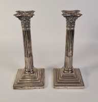 SILVER CANDLESTICKS