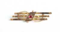 GOLD BROOCH