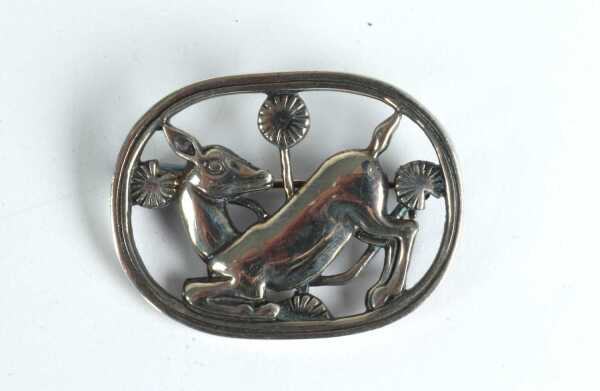 SILVER BROOCH