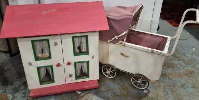 Doll House And Pram