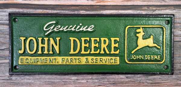 JOHN DEERE PLAQUE