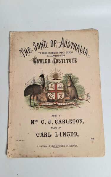 THE SONG OF AUSTRALIA