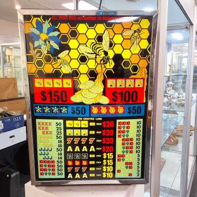 Gaming Machine Display Back