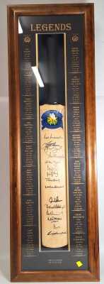 SIGNED CRICKET BAT