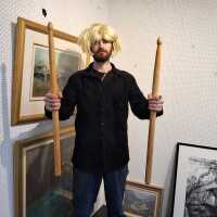 REALLY BIG DRUM STICKS