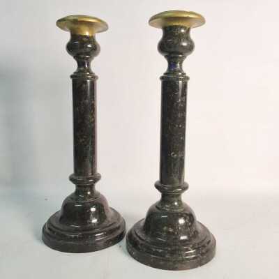 Marble Candlesticks