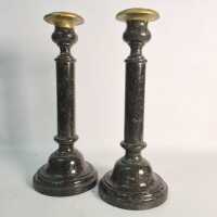 MARBLE CANDLESTICKS