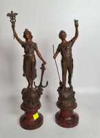 SPELTER FIGURES