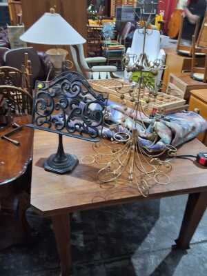 Bookstand And Centre Piece