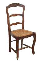 SET OF OAK DINING CHAIRS - 2
