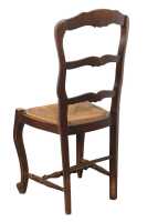 SET OF OAK DINING CHAIRS - 3
