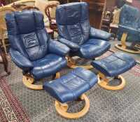 SWIVEL LOUNGE CHAIRS - 2