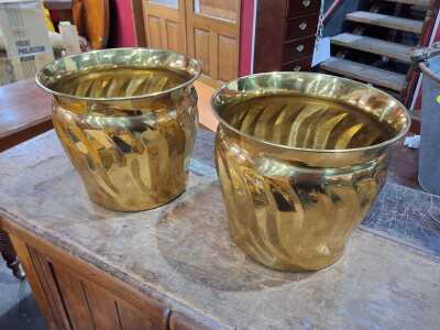 BRASS POTS
