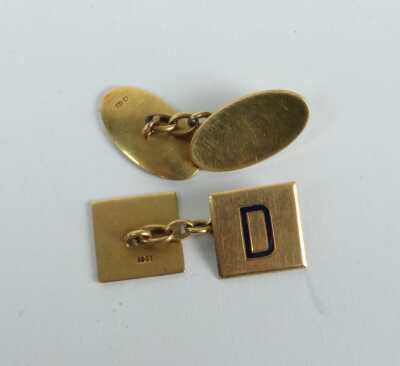 Gold Cufflinks