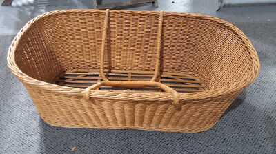 Vintage Cane Basket