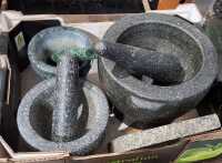 MORTAR AND PESTLES