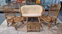 CANE FURNITURE SUITE