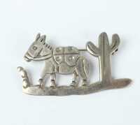 SILVER BROOCH