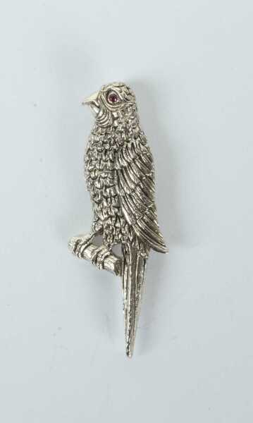 SILVER BROOCH