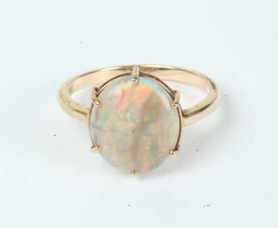 Gold Opal Ring