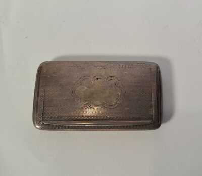 Silver Snuff Box