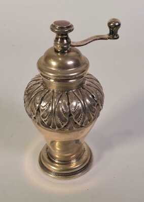 Silver Pepper Mill