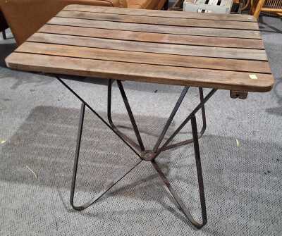 Teak Top Table