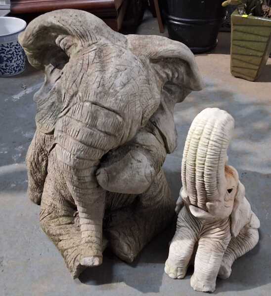 ELEPHANT SCULPTURES