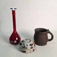 POTTERY & GLASS