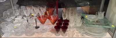 Assorted Glassware
