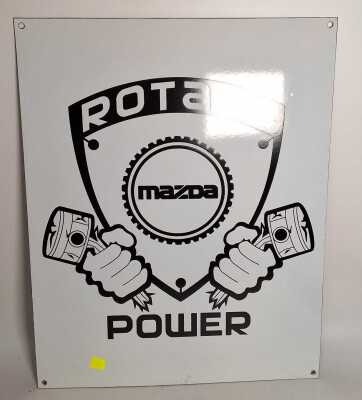 Enamel Sign