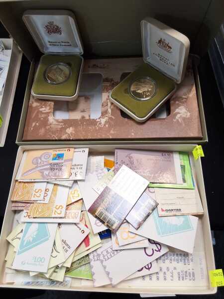COINS AND STAMPS