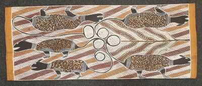 Aboriginal Bark Painting